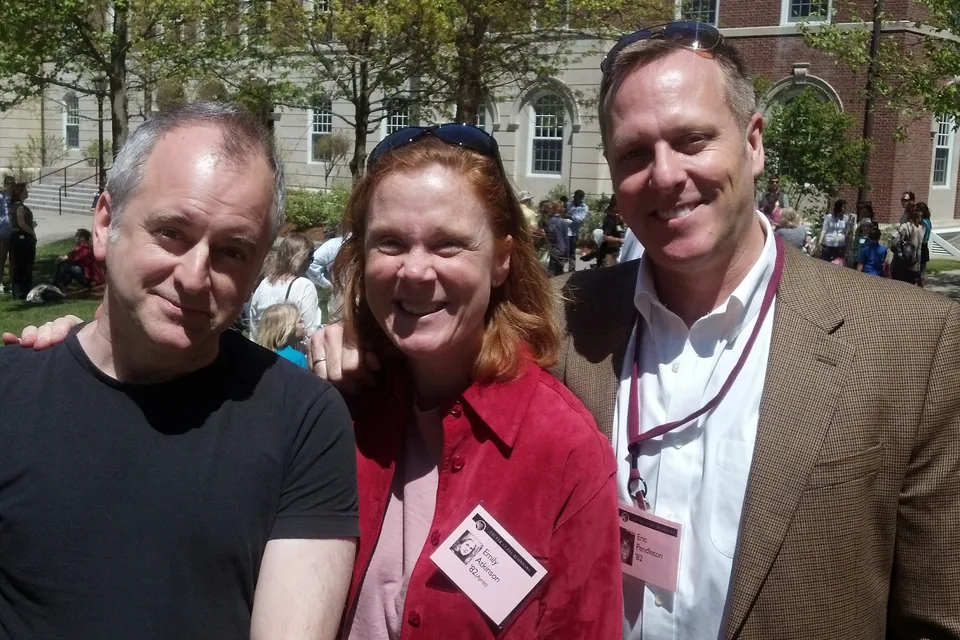 Three Exeter classmates, Superstar's Judas, Mary and Jesus, reunited on campus years later.